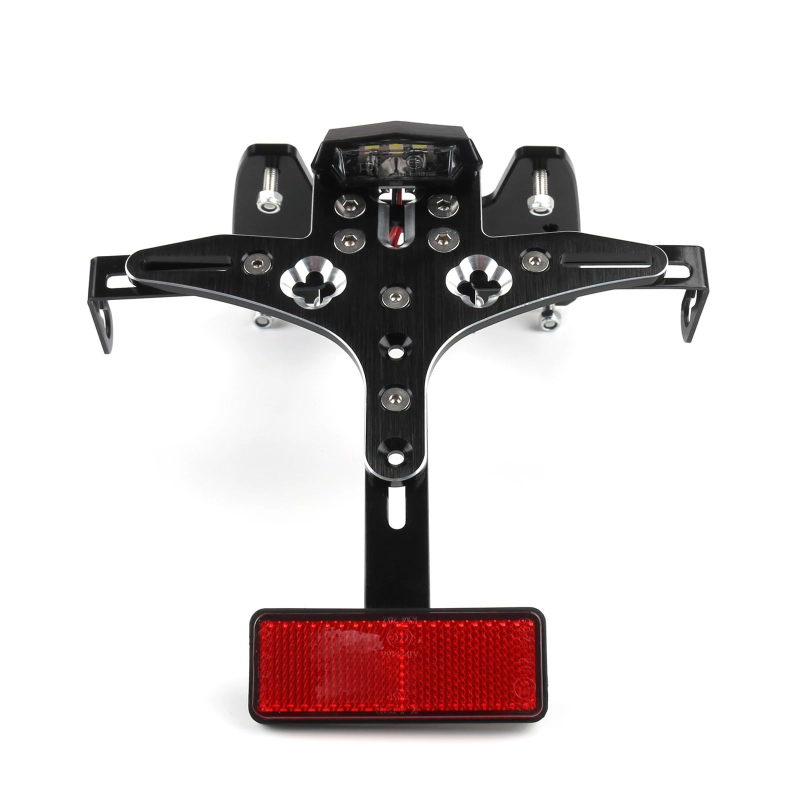 RDWSPLI Kennzeichenhalter Motorrad Kompatibel Mit Suzuki Für GSXR Für 600 Für 750 Für K6 2006-2007 Verstellbares Motorradheck Mit Lichthalter Hintere Halterung RDWSPLI Kennzeichenhalter Motorrad Kompatibel Mit Suzuki Für GSXR Für 600 Für 750 Für K6 2006-2007 Verstellbares Motorradheck Mit Lichthalter Hintere Halterung von RDWSPLI