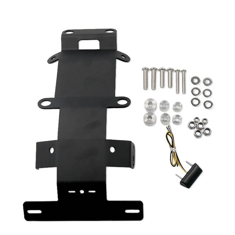 RDWSPLI Kennzeichenhalter Motorrad Kompatibel Mit XSR700 2015-2023 Motorrad-Heckkotflügel Für Eliminator-Kennzeichenhalterhalterung, Ersatzsatz von RDWSPLI