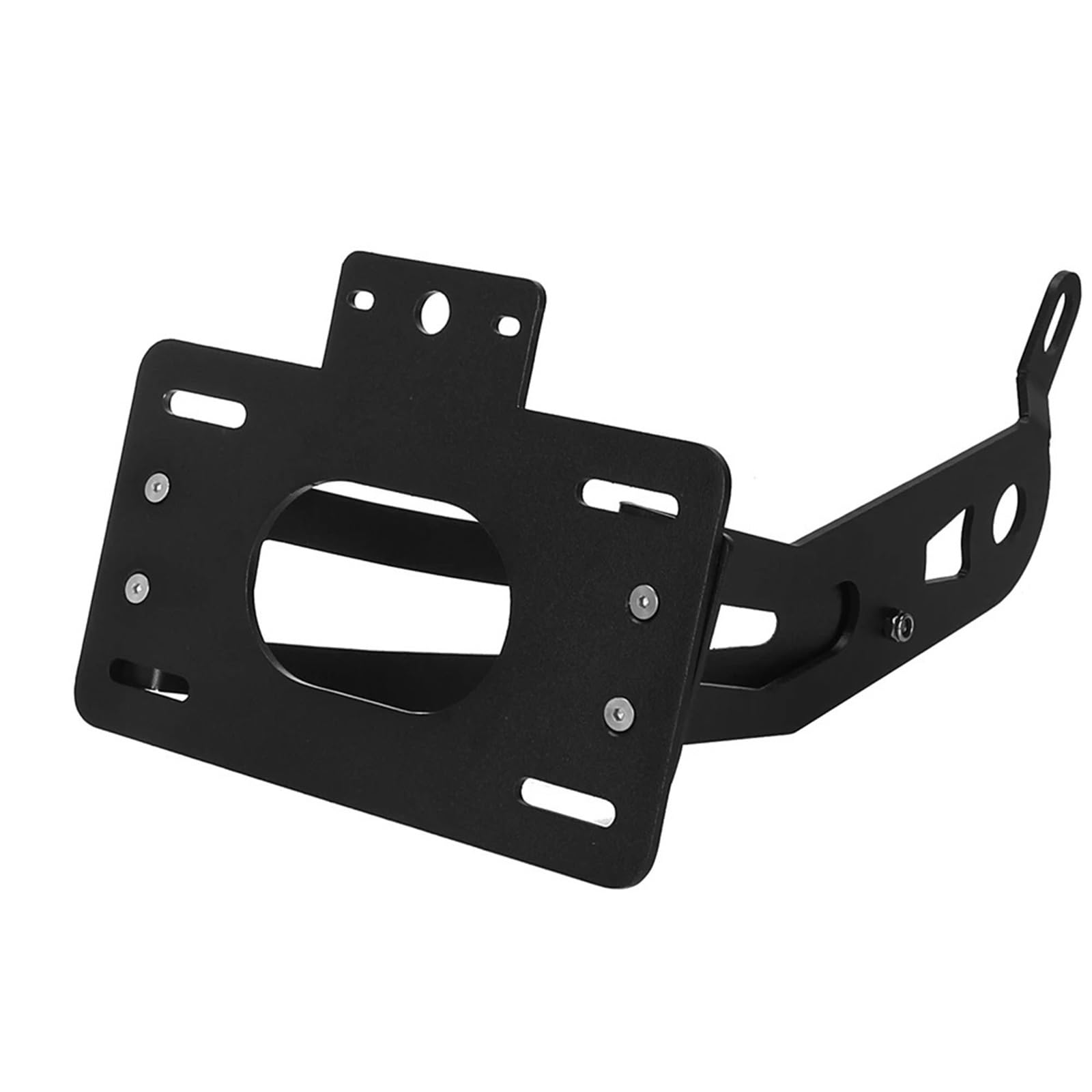 RDWSPLI Kennzeichenhalter Motorrad Kompatibel Mit XV535 Für Virago Für 535 1987-2003 Für XV1100 Für Virago 1986-1996 Motorräder Kennzeichenhalter Rahmenhalterung(Black no Light) von RDWSPLI