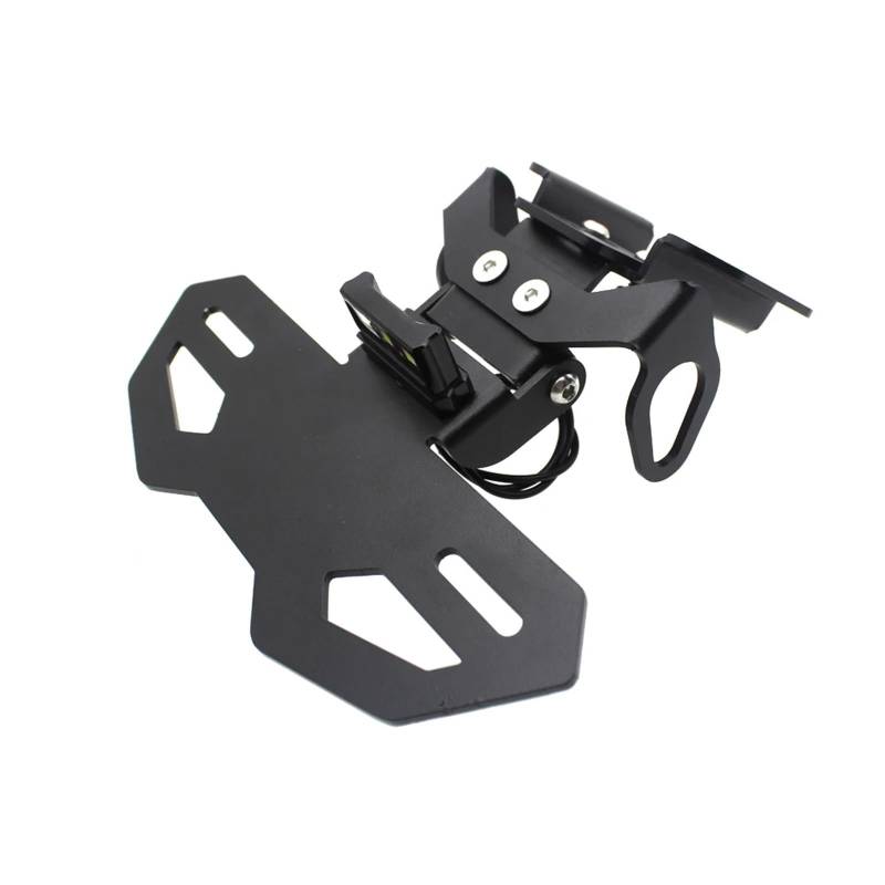 RDWSPLI Kennzeichenhalter Motorrad Kompatibel Mit Yamaha Für MT-07 Für FZ-07 2014–2023 Für YZF-R7 2021–2024 Motorrad-Kennzeichenhalter, Blinker, Zubehör, Einstellbar von RDWSPLI