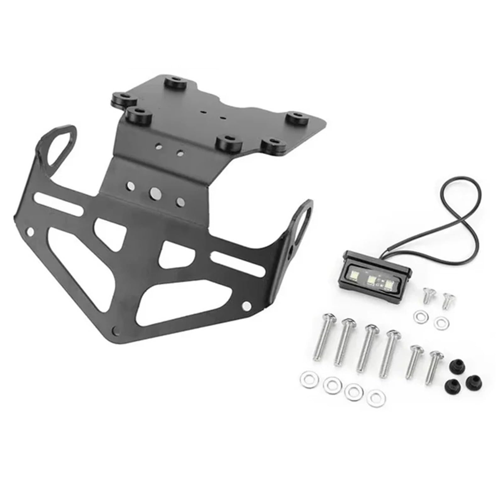 RDWSPLI Kennzeichenhalter Motorrad Kompatibel Mit Yamaha Für T7 Für TX690Z Für XTZ690 Für XTZ700 Für XT700Z Für Tenere 700 Für Rally 2019–2024 Motorrad-Kennzeichenhalter Hinten(No Turn Signal Light) RDWSPLI Kennzeichenhalter Motorrad Kompatibel Mit Yamaha Für T7 Für TX690Z Für XTZ690 Für XTZ700 Für XT700Z Für Tenere 700 Für Rally 2019–2024 Motorrad-Kennzeichenhalter Hinten(No Turn Signal Light) von RDWSPLI