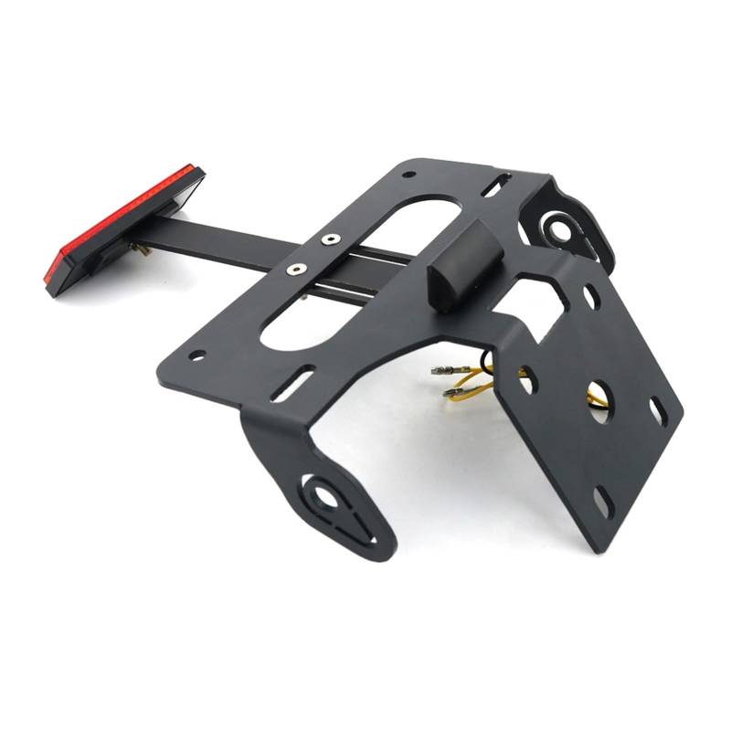 RDWSPLI Kennzeichenhalter Motorrad Kompatibel Mit Yamaha Für YZF-R15 Für R150 2017 2018 2019 2020 Kennzeichenhalter Motorradzubehör Heckfender Beseitigen von RDWSPLI