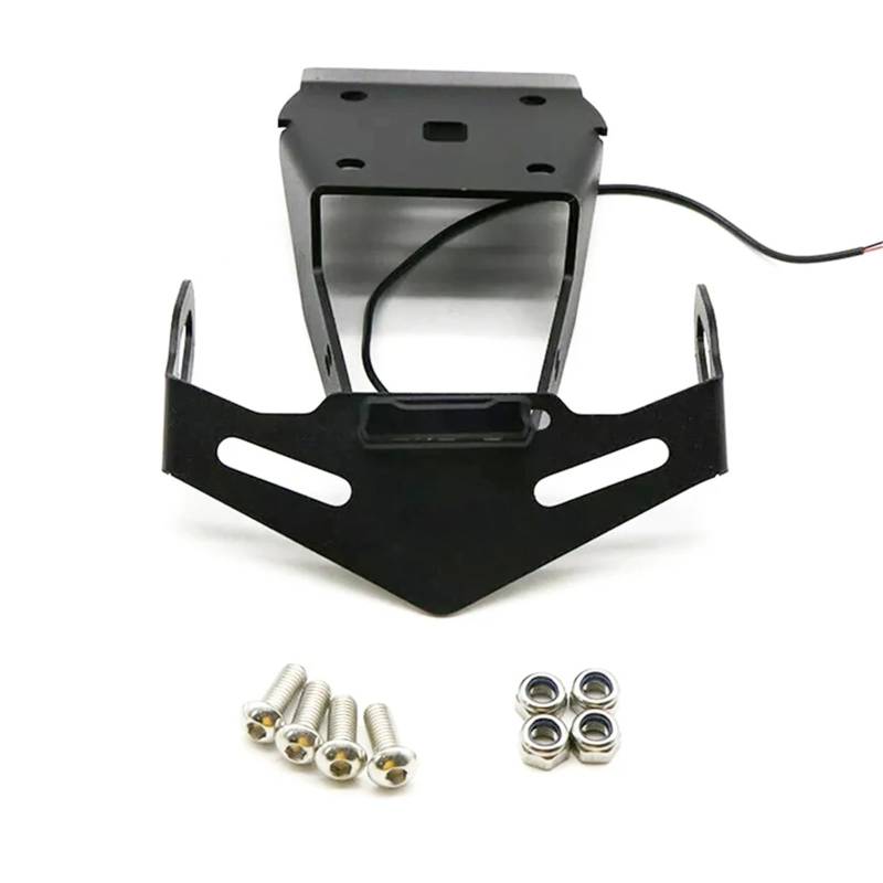 RDWSPLI Kennzeichenhalter Motorrad Kompatibel Mit Yamaha Für YZF-R15 Für V3.0 ABS 2017–2020 Motorrad-Kennzeichenhalter, Heckbeseitigung, Kennzeichenhalterung von RDWSPLI