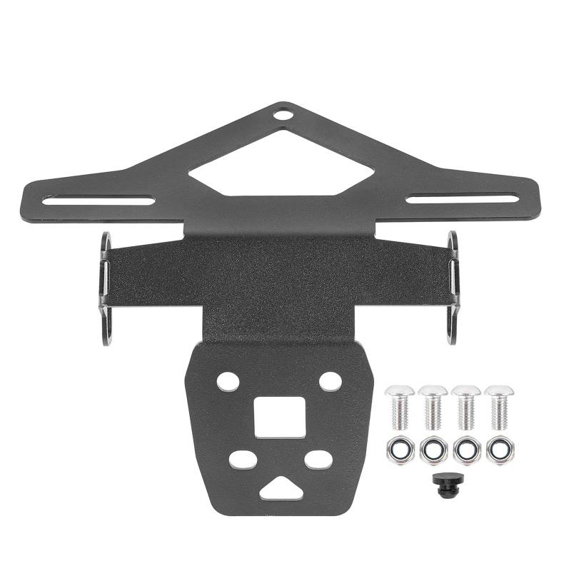 RDWSPLI Kennzeichenhalter Motorrad Kompatibel Mit ZX-4R Für RR 2023 2024 Kennzeichenhalter Für Motorrad Ordentlicher Kotflügel Für Eliminator-Ersatzsatz von RDWSPLI