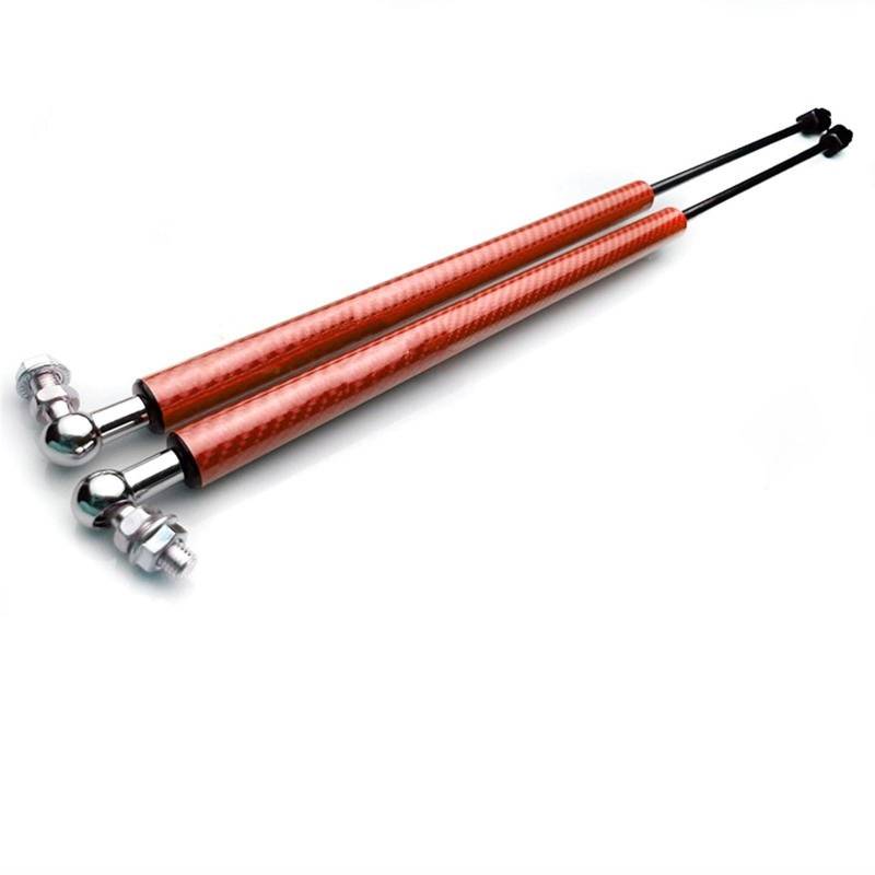 RDWSPLI Motorhaube Gasfeder Kompatibel Mit Haval Für H6 3. 2021 2022 2023 2024 Vordere Haube Gasdruckfedern Stoßdämpfer-Lift Unterstützt Auto-Styling-Zubehör(Carbon red) von RDWSPLI