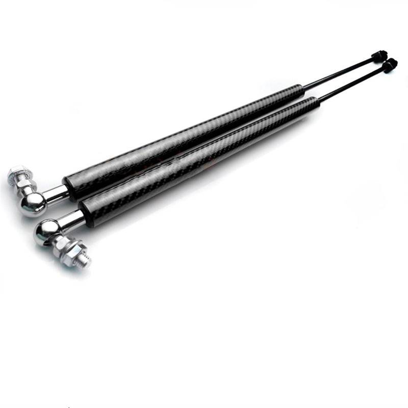 RDWSPLI Motorhaube Gasfeder Kompatibel Mit SEAT Für Leon 2012–2020 Auto-Fronthaube Motorhaube Motorabdeckung Gasdruckfedern Federn Stangenlift-Unterstützung Stoßdämpfer(Carbon Black) von RDWSPLI