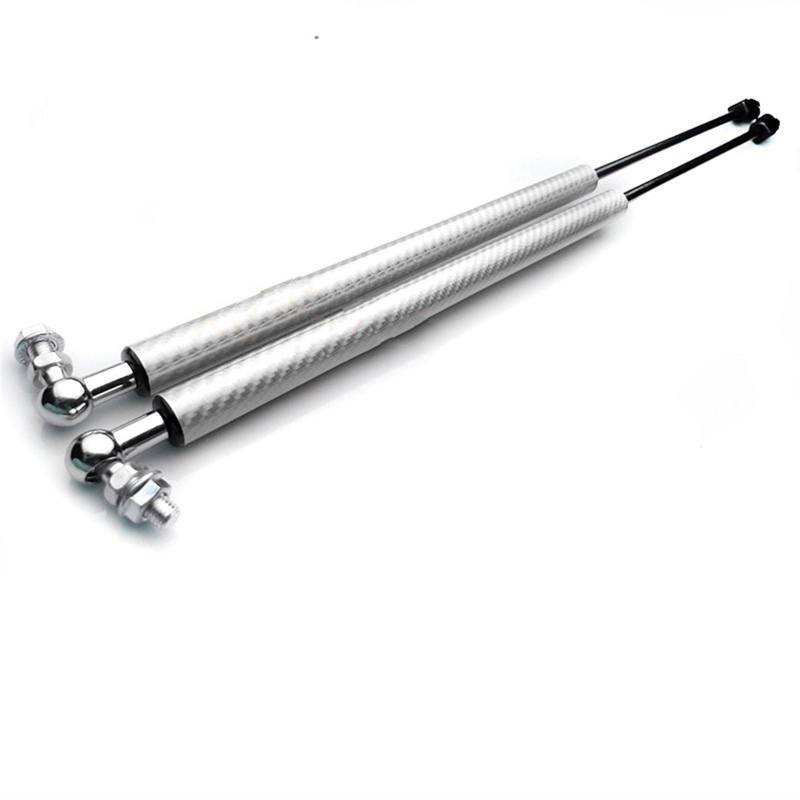 RDWSPLI Motorhaube Gasfeder Kompatibel Mit SEAT Für Leon 2012–2020 Auto-Fronthaube Motorhaube Motorabdeckung Gasdruckfedern Federn Stangenlift-Unterstützung Stoßdämpfer(Carbon Silver) von RDWSPLI
