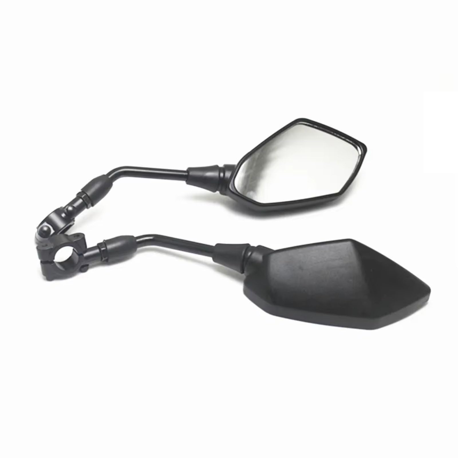 RDWSPLI Motorrad Rückspiegel Set 2 Stücke Universal Schwarz Motorrad 7/8'' 22mm Lenker Rearview Außenspiegel Dirt Bike Motorrad Rückspiegel Upgrade Zubehör RDWSPLI Motorrad Rückspiegel Set 2 Stücke Universal Schwarz Motorrad 7/8'' 22mm Lenker Rearview Außenspiegel Dirt Bike Motorrad Rückspiegel Upgrade Zubehör von RDWSPLI