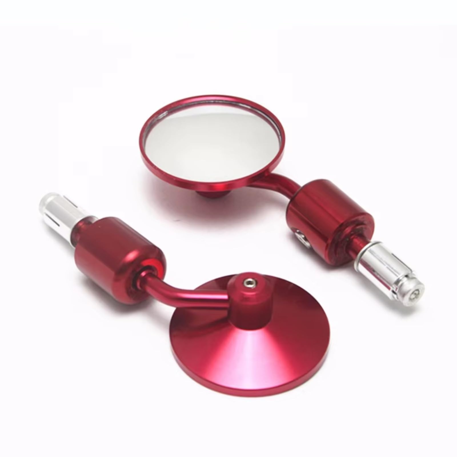 RDWSPLI Motorrad Rückspiegel Set Universal Rot 7/8'' 22mm Motorrad Lenker Runde Bar End Rearview Außenspiegel Motorrad Rückspiegel Upgrade Zubehör RDWSPLI Motorrad Rückspiegel Set Universal Rot 7/8'' 22mm Motorrad Lenker Runde Bar End Rearview Außenspiegel Motorrad Rückspiegel Upgrade Zubehör von RDWSPLI