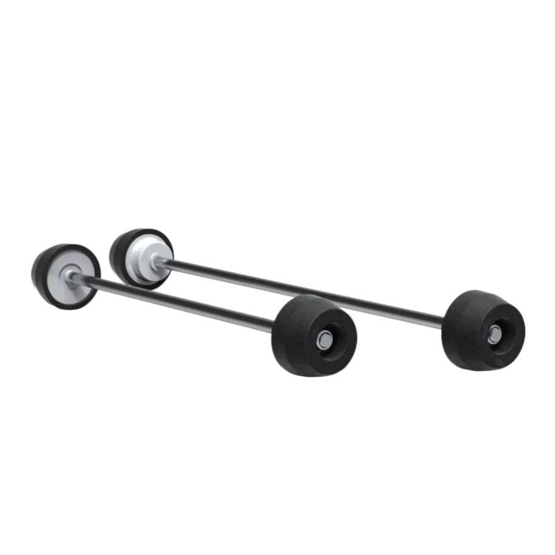 RDWSPLI Motorrad Schieber Für Street Für Triple 765R 765S 765RS 2017 2018 2019 2020 2021 2022 2023 Motorrad Vorne Hinterrad Achse Gabel Crash Slider Schutz Zubehör(Front and Rear) von RDWSPLI