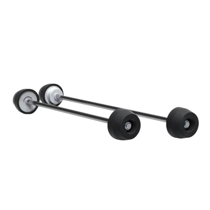 RDWSPLI Motorrad Schieber Für Tiger 850 Für Sport 2021 2022 2023 Für Tiger 900 2020 2021 2022 2023 Motorrad Vorne Hinterrad Achse Crash Fallen Schutz Gabel Slider(Front and Rear) von RDWSPLI