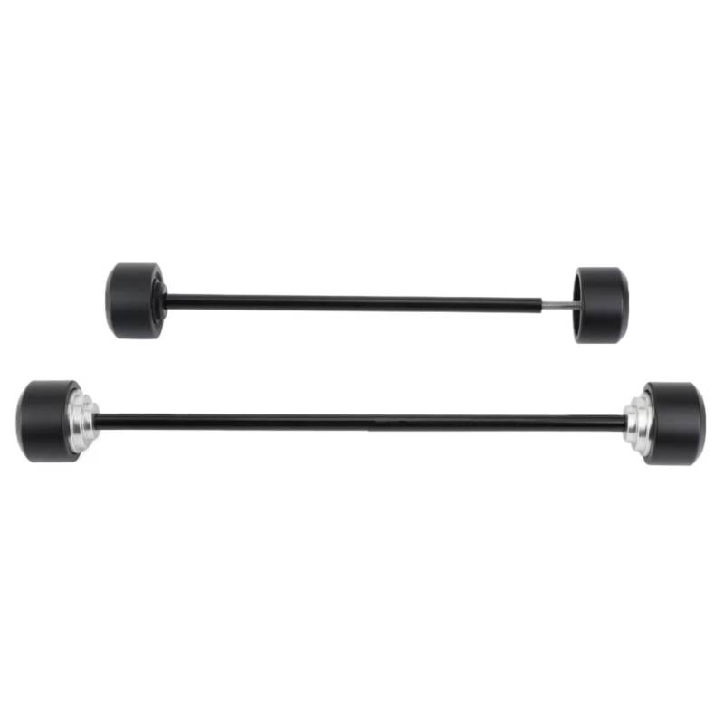 RDWSPLI Motorrad Schieber Kompatibel Mit Ducati Für Multistrada 1200 Für V4 S 2021 2022 2023 2024 Motorrad Vorne Hinterrad Achse Gabel Crash Slider Schutz(Front and Rear) von RDWSPLI
