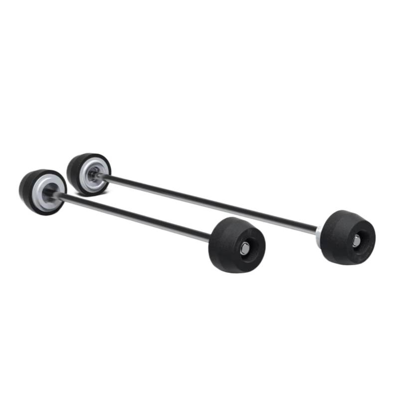 RDWSPLI Motorrad Schieber Kompatibel Mit Yamaha Für MT-09 2021 2022 2023 2024 Für MT-09 SP 2021 2022 2023 2024 Motorrad Vorne Hinterachse Gabel Crash Sliders Radschutz(Front and Rear) von RDWSPLI