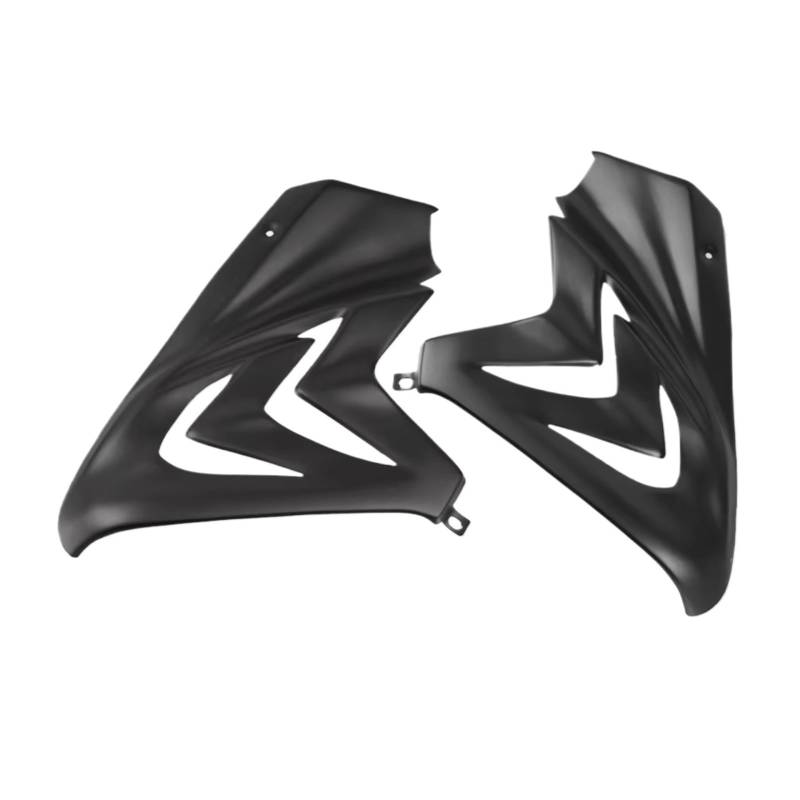 RDWSPLI Motorrad-Windflügel Für CBR650R 2019 2020 2021 2022 2023 Körper Füllung Injektion Rahmen Spoiler Seite Gugel Abdeckung Panel Seite Verkleidung Motorrad Zubehör(MatteBlack) von RDWSPLI