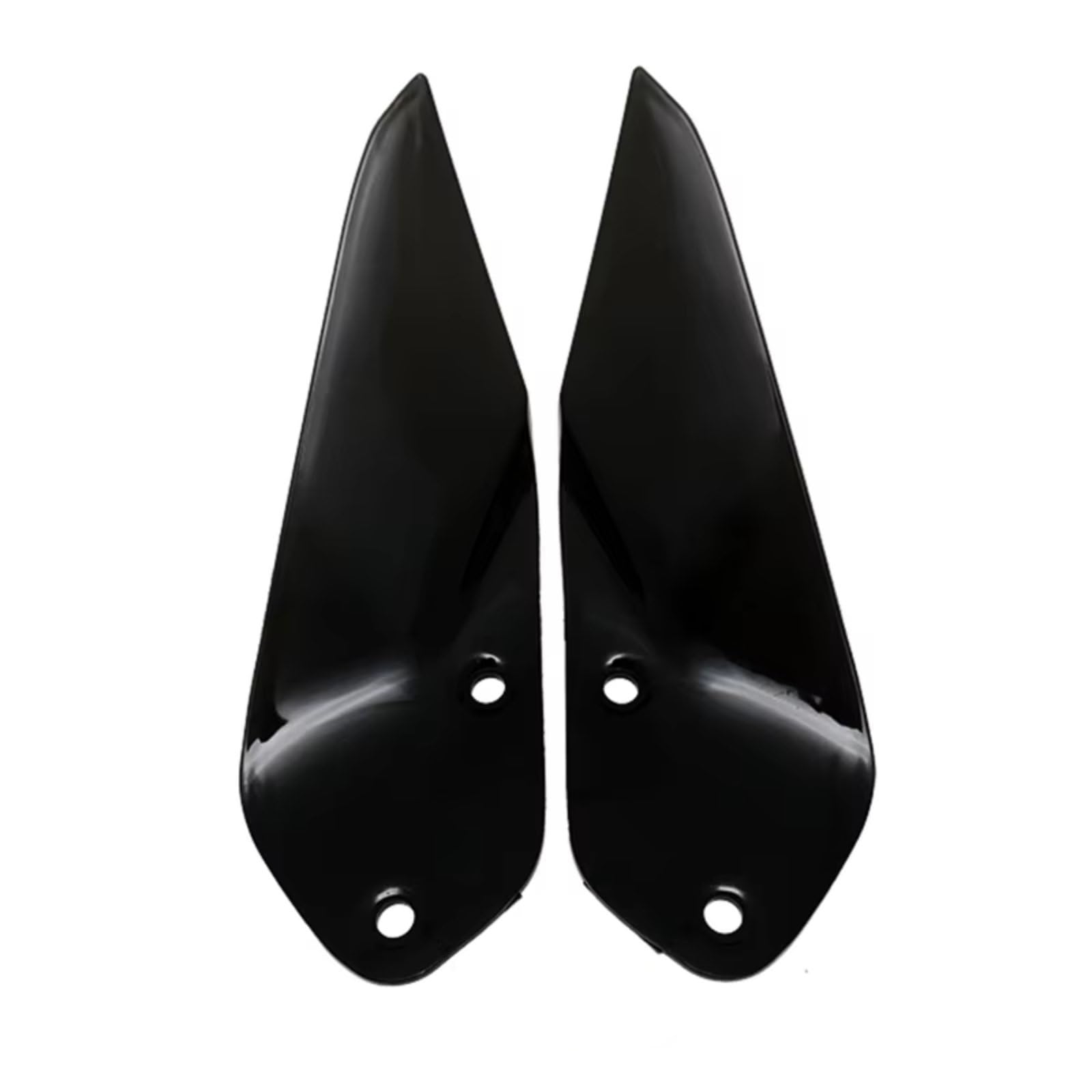 RDWSPLI Motorrad-Windflügel Für R1250GS Für Adventure Für R1250 GS/GSA 2019 2020 2021 2022 2023 Motorrad Seite Deflektor Handschutz Windschutzscheibe Spoiler Carbon Windschutzscheibe(Black) von RDWSPLI