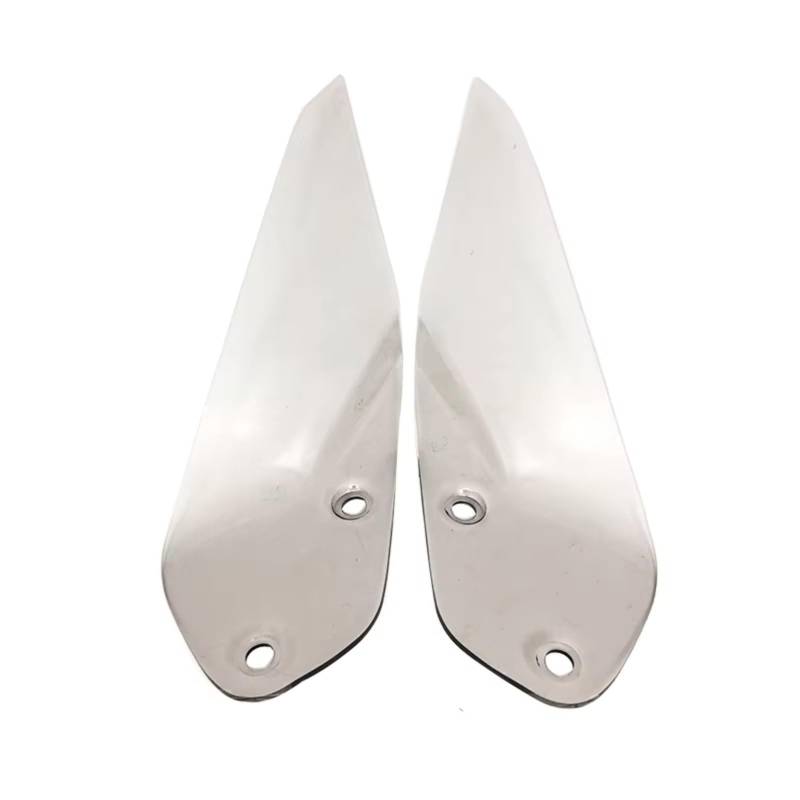 RDWSPLI Motorrad-Windflügel Für R1250GS Für Adventure Für R1250 GS/GSA 2019 2020 2021 2022 2023 Motorrad Seite Deflektor Handschutz Windschutzscheibe Spoiler Carbon Windschutzscheibe(Gray) von RDWSPLI