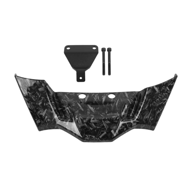 RDWSPLI Motorrad-Windflügel Für S1000R 2021 2022 2023 2024 Motorrad Vorne Für Flügel Spoiler Aerodynamische Für Nackt Winglet Deflektor Abtrieb Spoiler(Forging Texture) von RDWSPLI