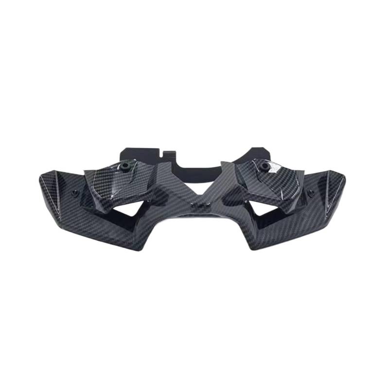 RDWSPLI Motorrad-Windflügel Für Z 900 2020 2021 2022 Motorrad Front Abtrieb Spoiler Abtrieb Für Nackt Frontal Spoiler Motorrad Zubehör(Carbon Fiber) von RDWSPLI