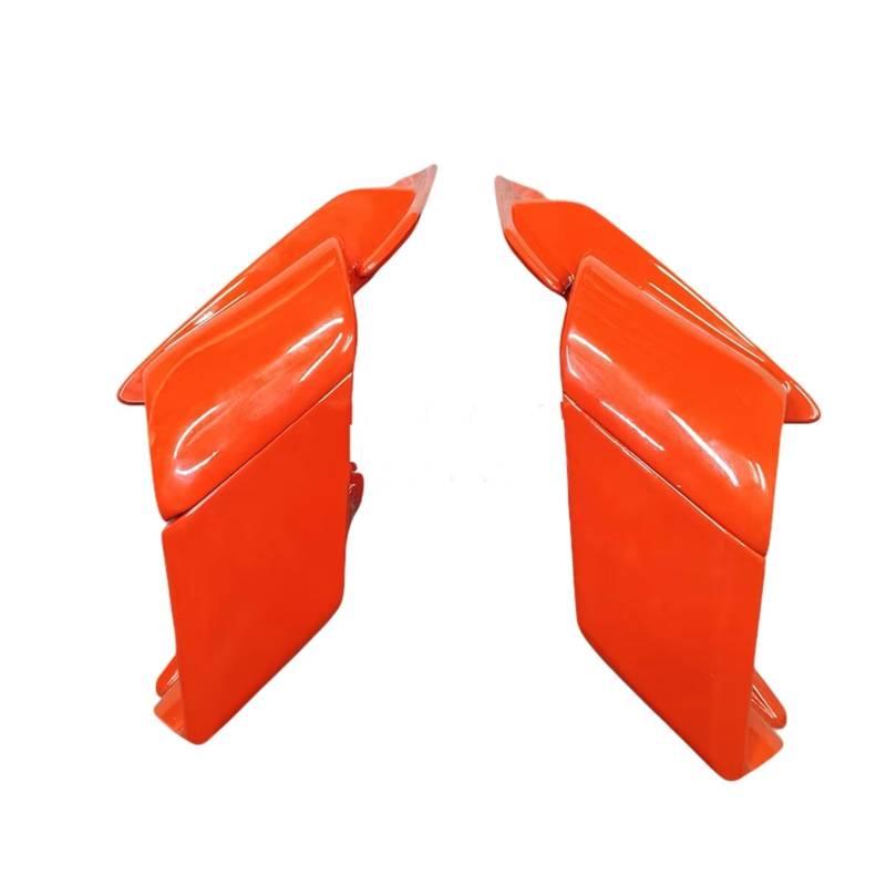 RDWSPLI Motorrad-Windflügel Kompatibel Mit Aprilia Für RS660 2021 2022 2023 2024. Motorrad-Aerodynamik Fixiert Für Wing GP Racing Für Wing Side Lower Force Spoiler(Tiga Red) von RDWSPLI