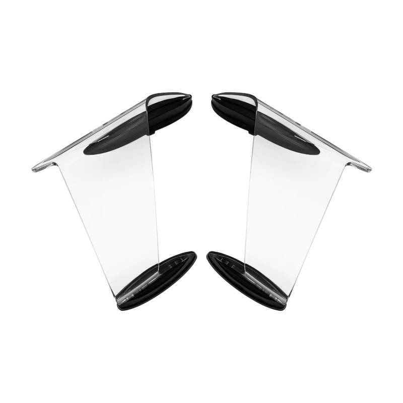 RDWSPLI Motorrad-Windflügel Kompatibel Mit Für ZX-10R Für ZX-10RR 2021–2024 Motorrad-Aerodynamik Fixiert Für Wing GP Racing Für Wing Side Lower Force Spoiler(Clear) von RDWSPLI