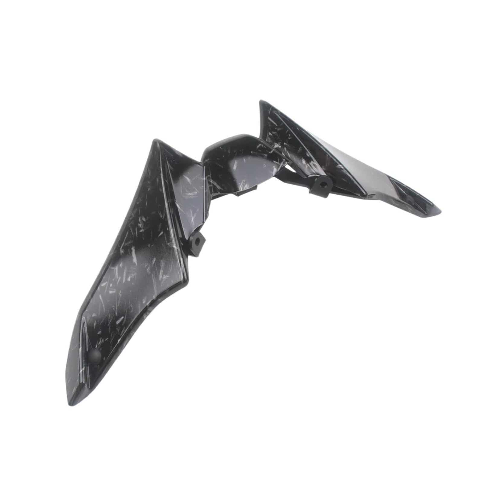 RDWSPLI Motorrad-Windflügel Kompatibel Mit Yamaha Für MT09 2021 2022 2023 Motorrad Für Naked Frontspoiler Winglet Aerodynamik Für Wing Kit Spoiler(Forging Texture) von RDWSPLI