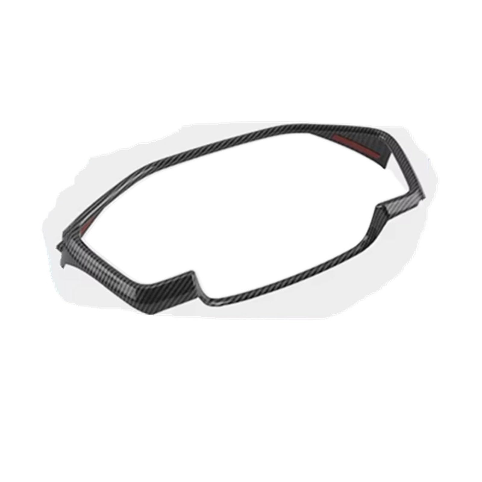 RDWSPLI Navigationsleistenabdeckung Kompatibel Mit CRV 2023 1 Stück Auto-Armaturenbrett Rahmen Armaturenbrett, Garnierabdeckung Dekorative Aufkleber Modifikation Z(Carbon Fiber Pattern) von RDWSPLI