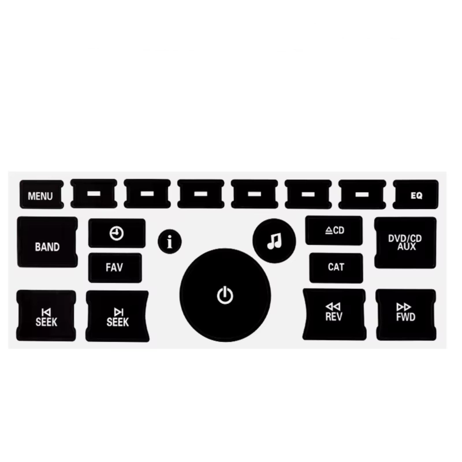 RDWSPLI Navigationsleistenabdeckung Kompatibel Mit Chevrolet Für Suburban 2007 2008 2009 2010 2011 2012 20132014 21 Stück 20 Stück 41 Stück Center Console Ornamente(21pcs) von RDWSPLI
