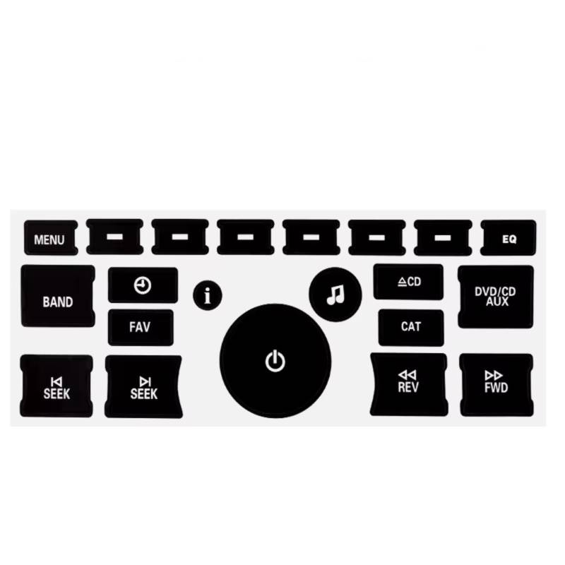 RDWSPLI Navigationsleistenabdeckung Kompatibel Mit Chevrolet Für Suburban 2007 2008 2009 2010 2011 2012 20132014 21 Stück 20 Stück 41 Stück Center Console Ornamente(21pcs) von RDWSPLI