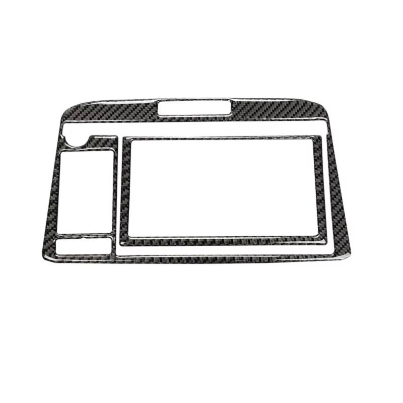 RDWSPLI Navigationsleistenabdeckung Kompatibel Mit TT 2008 2009 2010 2011 2012 2013 2014 1 Stück Carbon Fiber Center Console Gear Panel Full Kit Autozubehör(Style-11) von RDWSPLI