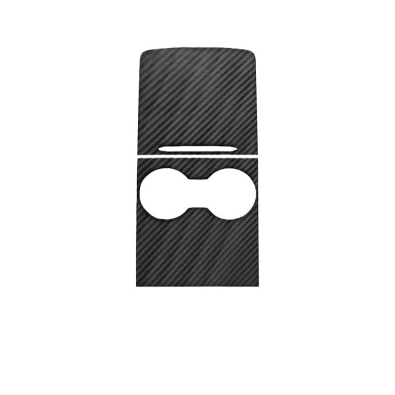 RDWSPLI Navigationsleistenabdeckung Kompatibel Mit Tesla Für Model Y Für Model 3 2021 2022 2023 Center Control Panel Schutzhülle Auto Innendekoration Aufkleber(Glossy Carbon) von RDWSPLI