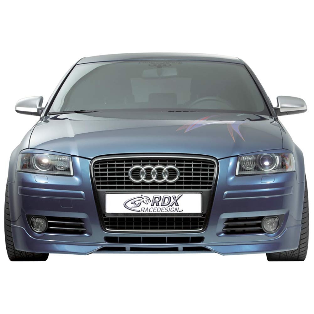 Frontspoiler A3 8P Sportback 04- + 3 türer 2005- (ABS), Unlackiert von RDX Racedesign