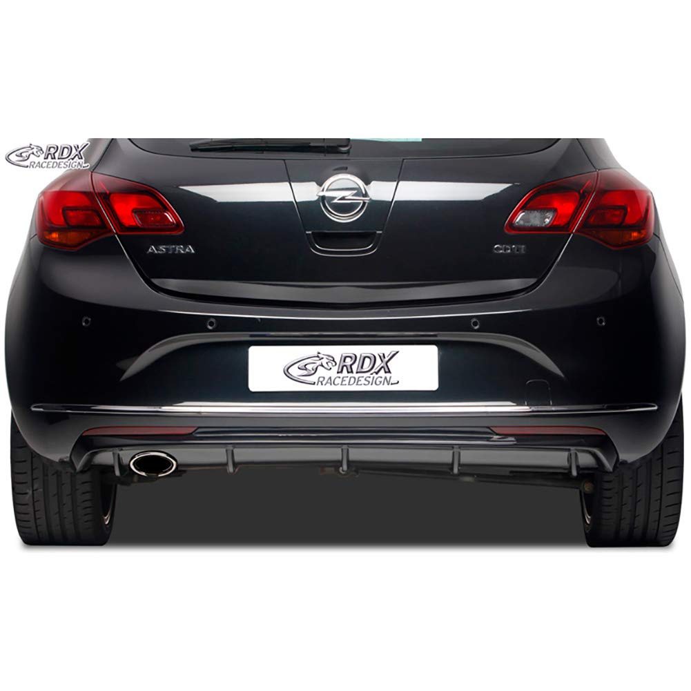 Heckschürzenansatz 'Diffuser' Astra J 5-türer 2009-2015 exkl. Sportstourer (PUR), Unlackiert von RDX Racedesign