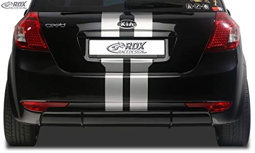 Heckschürzenansatz 'Diffuser' Cee'd ED HB 2007-2012 (ABS Schwarz glänzend) von RDX Racedesign