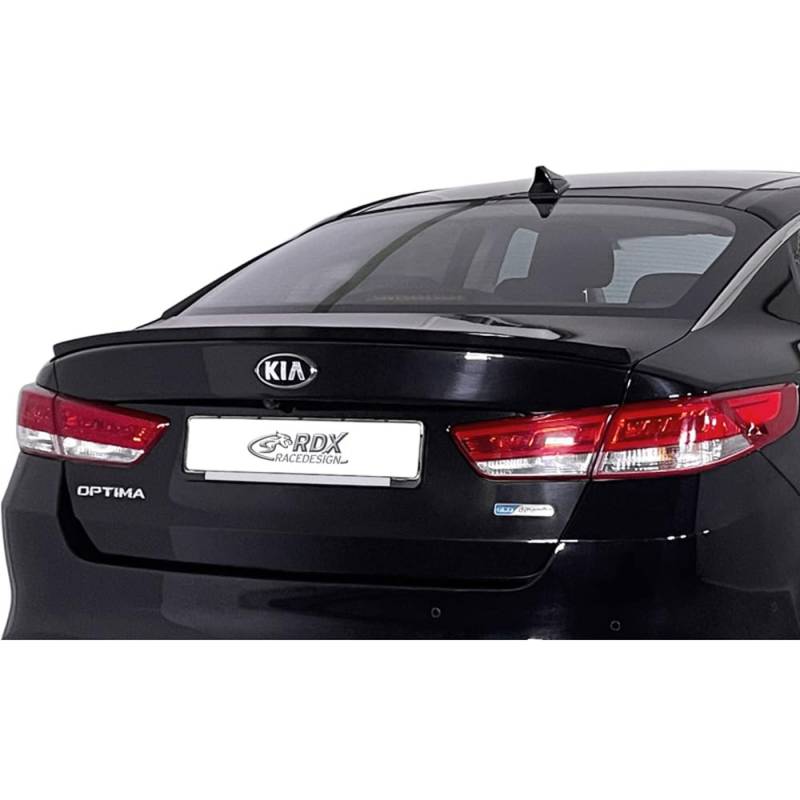 Heckspoilerlippe kompatibel mit KIA Optima (JF) 2015-2020 (ABS) von RDX Racedesign