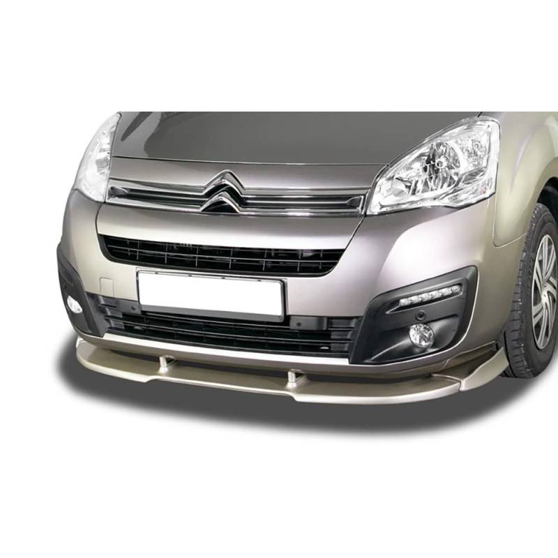 RDX Frontspoiler VARIO-X Berlingo 2015-2018 (Typ 7) / PEUGEOT Partner 2015-2018 (Typ 7) Frontlippe Front Ansatz Vorne Spoilerlippe von RDX Racedesign