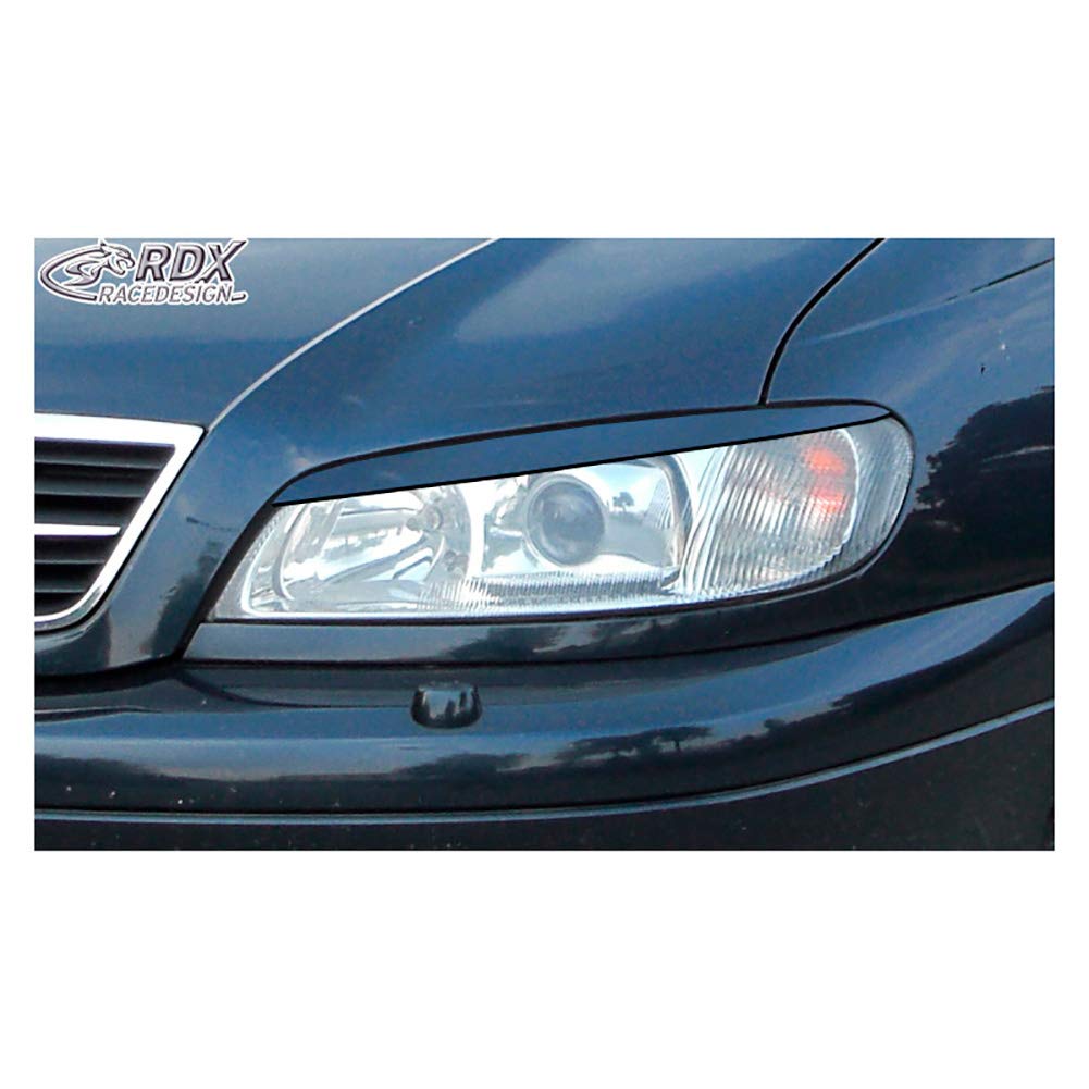 RDX Racedesign Scheinwerferblenden für Opel Omega B Facelift 1999+, Unlackiert, ABS Kunststoff, Links und Rechts RDX Racedesign Scheinwerferblenden für Opel Omega B Facelift 1999+, Unlackiert, ABS Kunststoff, Links und Rechts von RDX Racedesign