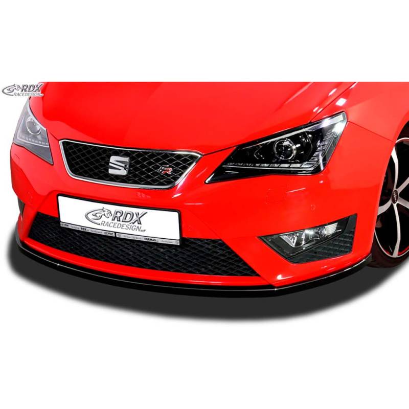 Frontspoileransatz Seat Ibiza 6J SC/HB/ST FR Facelift 2012-2017 (ABS Schwarz glänzend) von RDX Racedesign