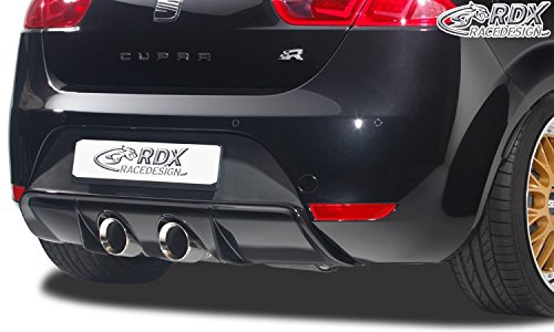 Heckschürzenansatz 'Diffuser' Seat Leon 1P FR/Cupra (Mittelauspuff) (PUR), Unlackiert Heckschürzenansatz 'Diffuser' Seat Leon 1P FR/Cupra (Mittelauspuff) (PUR), Unlackiert von RDX Racedesign