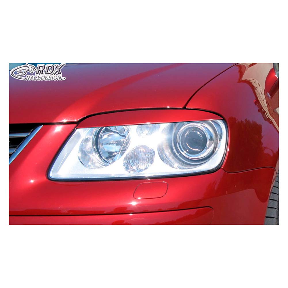 Scheinwerferblenden Volkswagen Touran 1T 2003-2006 & Caddy 2004-2010 (ABS), Unlackiert Scheinwerferblenden Volkswagen Touran 1T 2003-2006 & Caddy 2004-2010 (ABS), Unlackiert von RDX Racedesign