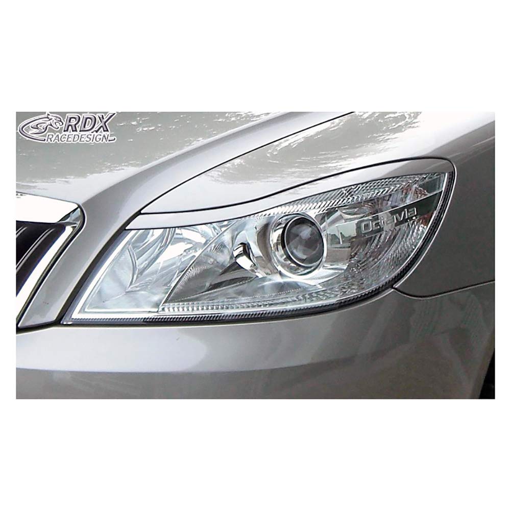 Scheinwerferblenden Skoda Octavia II Facelift 2009-2012 (ABS) von RDX Racedesign