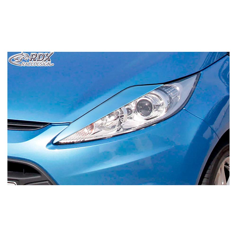 Scheinwerferblenden Ford Fiesta VII 2008-2012 (ABS) von RDX Racedesign