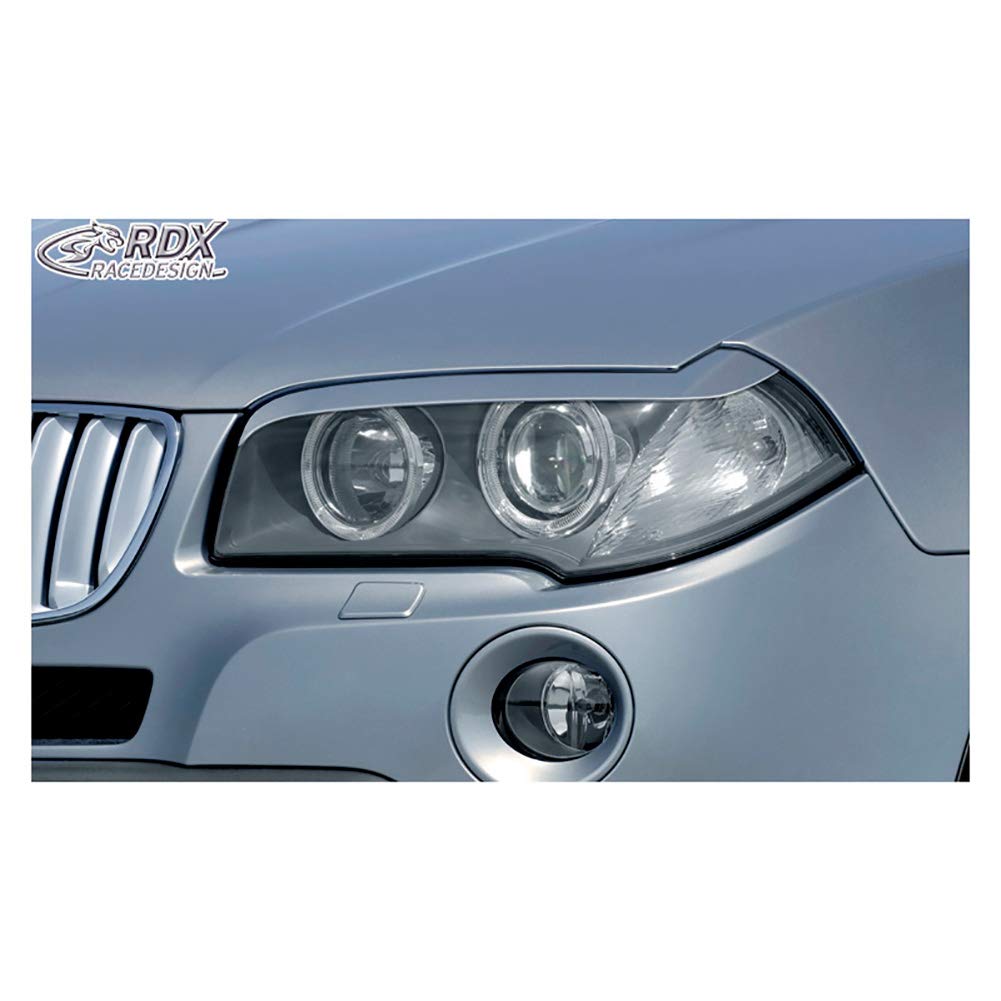 RDX Racedesign - Scheinwerferspoiler kompatibel mit BMW X3 E83 2004-2010 (ABS), Unlackiert RDX Racedesign - Scheinwerferspoiler kompatibel mit BMW X3 E83 2004-2010 (ABS), Unlackiert von RDX Racedesign