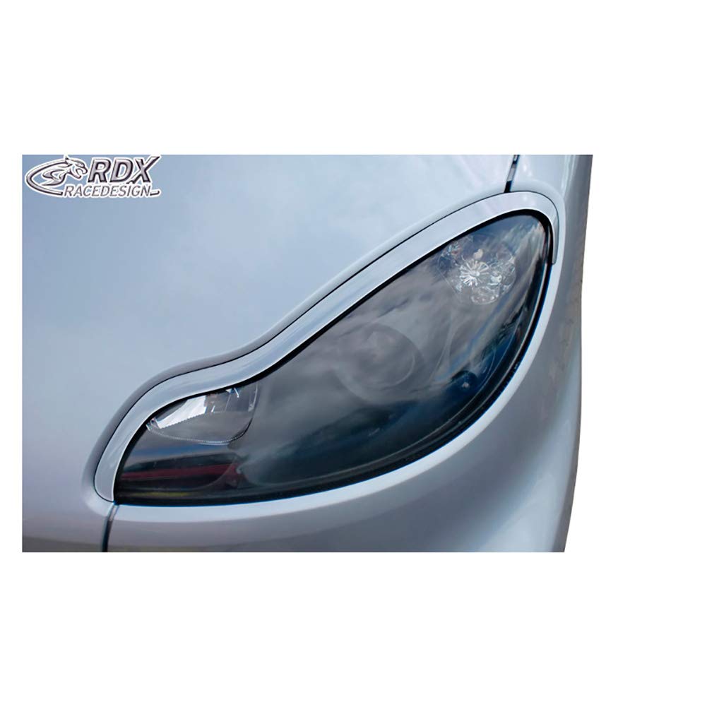 Scheinwerferblenden Smart ForTwo Coupe & Cabrio C451 2007-2014 (ABS) von RDX Racedesign