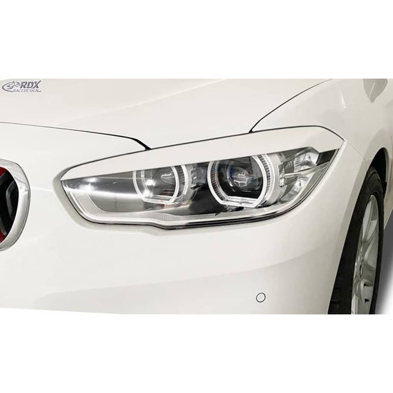 Scheinwerferblenden kompatibel mit BMW 1er F20/F21 3/5-türer Facelift 2015-2019 (ABS) von RDX Racedesign
