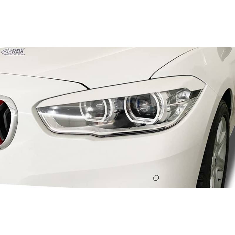 Scheinwerferblenden kompatibel mit BMW 1er F20/F21 3/5-türer Facelift 2015-2019 (ABS), Unlackiert von RDX Racedesign