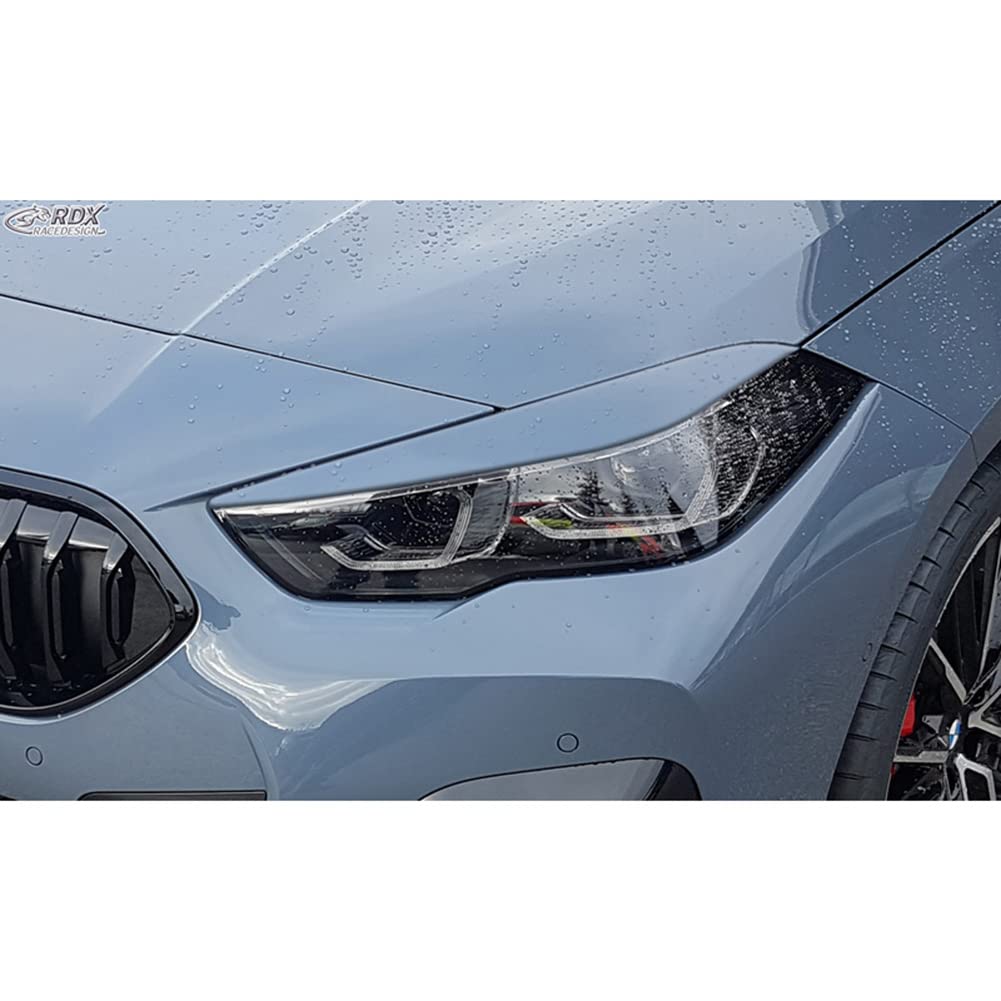 Scheinwerferblenden kompatibel mit BMW 2er Gran Coupe (F44) 2019- (ABS) von RDX Racedesign