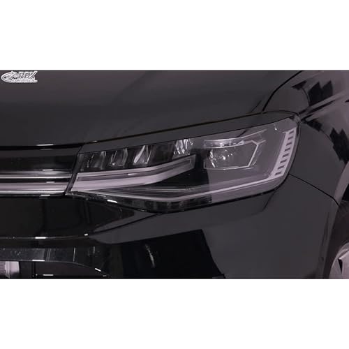 Scheinwerferblenden kompatibel mit Volkswagen Caddy V 2020- (ABS) von RDX Racedesign