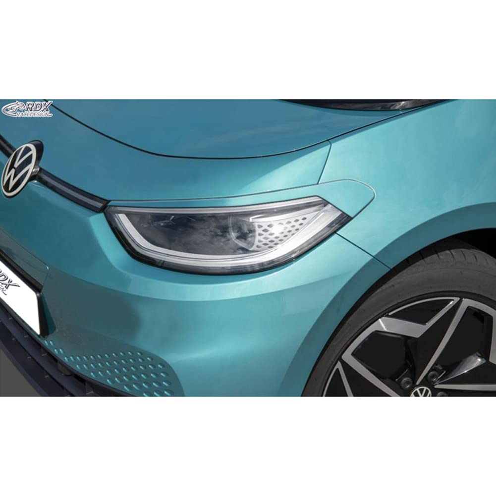 Scheinwerferblenden kompatibel mit Volkswagen ID.3 2020- (ABS) von RDX Racedesign