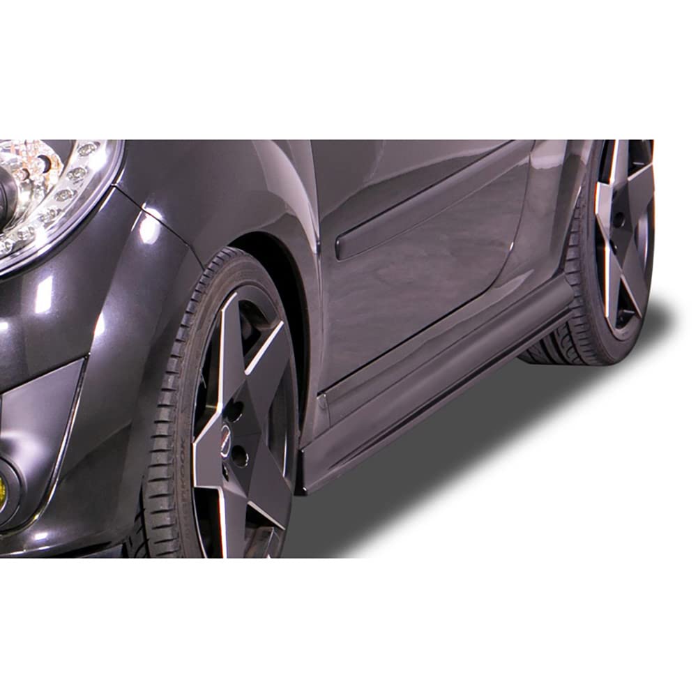 Seitenschweller kompatibel mit Renault Twingo II 2007-2014 'Edition' (ABS) von RDX Racedesign