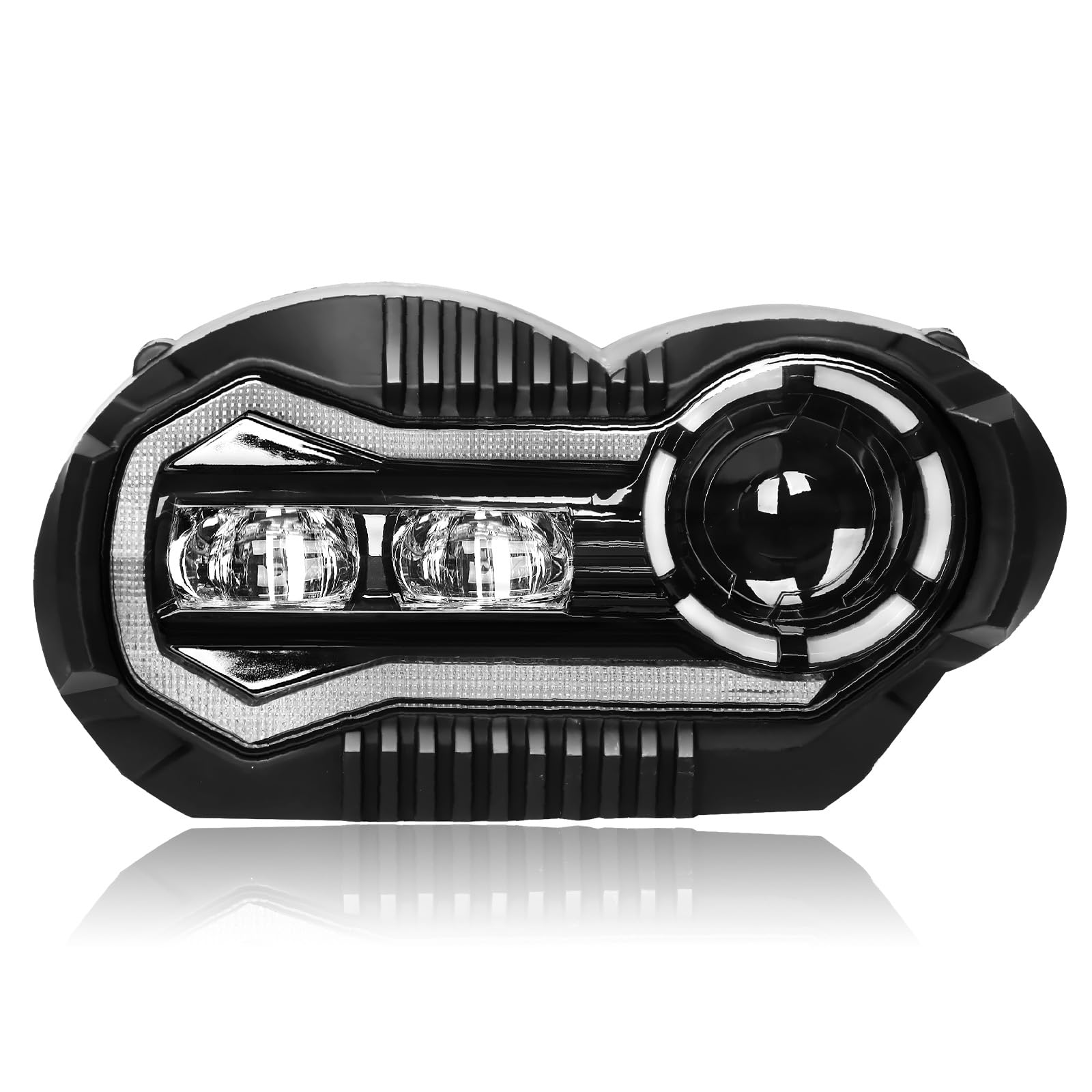 REALOVE Motorrad Scheinwerfer E-Zulassung, LED Scheinwerfer für R1200GS 2004-2012 / R1200GS Adv 2006-2012, LED Zusatzscheinwerfer Mit Tagfahrlicht, E Geprüft, 6600Lumen REALOVE Motorrad Scheinwerfer E-Zulassung, LED Scheinwerfer für R1200GS 2004-2012 / R1200GS Adv 2006-2012, LED Zusatzscheinwerfer Mit Tagfahrlicht, E Geprüft, 6600Lumen von REALOVE
